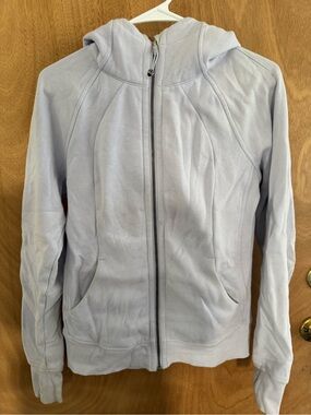 Lululemon scuba full zip Periwinkle Zip-Up Hoodie